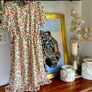 Hayden Girls dress. Short sleeved. Chiffon